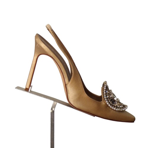 最終値下げ！MANOLO BLAHNIK x DrawerOLARANA Castaner x Manolo Blahnik Canvas Two-Tone Espadrille Pump 36