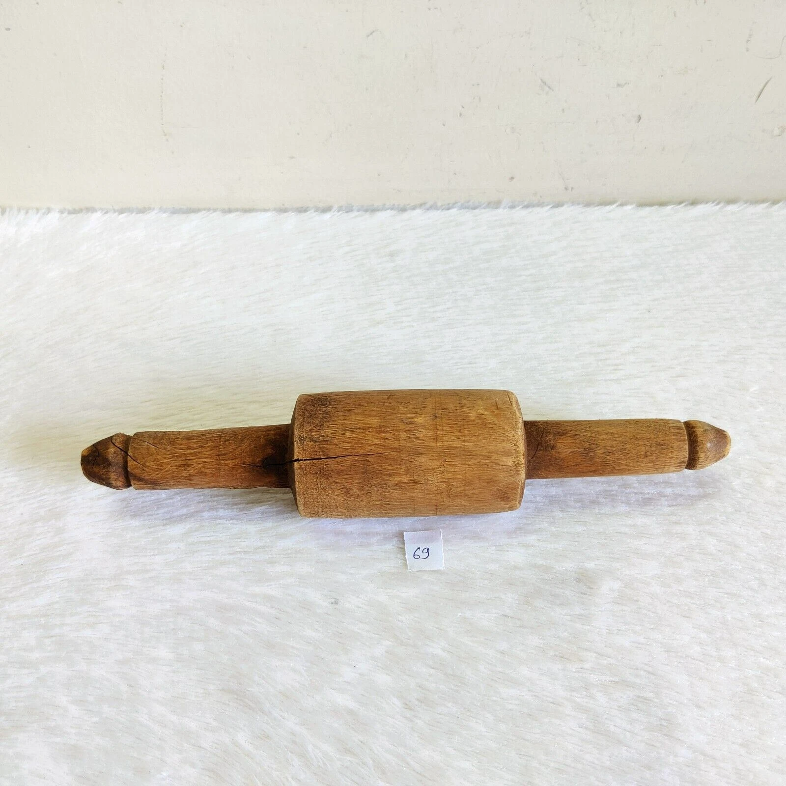 Vintage Primitive Original Handmade Tortilla Bread Bakers Wooden Rolling Pin 69
Opens in a new windo