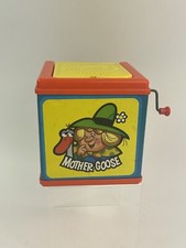 1971 Mother Goose Jack-In-The-Box by Mattel , TESTED Minty 