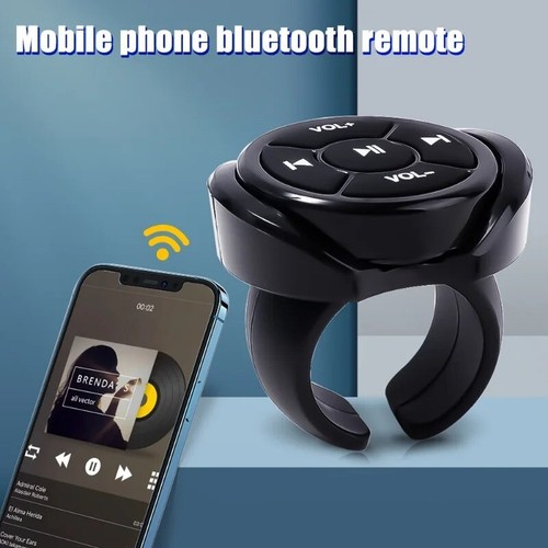 Media Wireless Bluetooth Button Remote Controller Car Motorcycle Bike - Picture 4 of 6