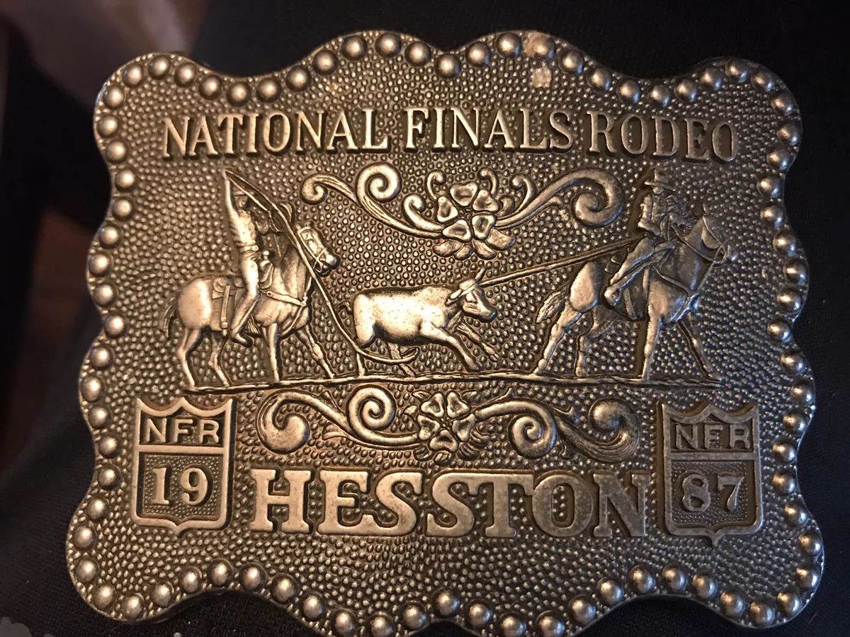 National finals rodeo belt buckles top
