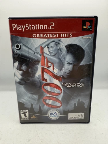 PLAYSTATION 2 PS2 007 EVERYTHING OR NOTHING JAMES BOND COMPLETE GAME W/ MANUAL