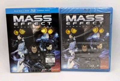 2012 Mass Effect: Paragon Lost Blu-ray + DVD New Sealed with slipcover