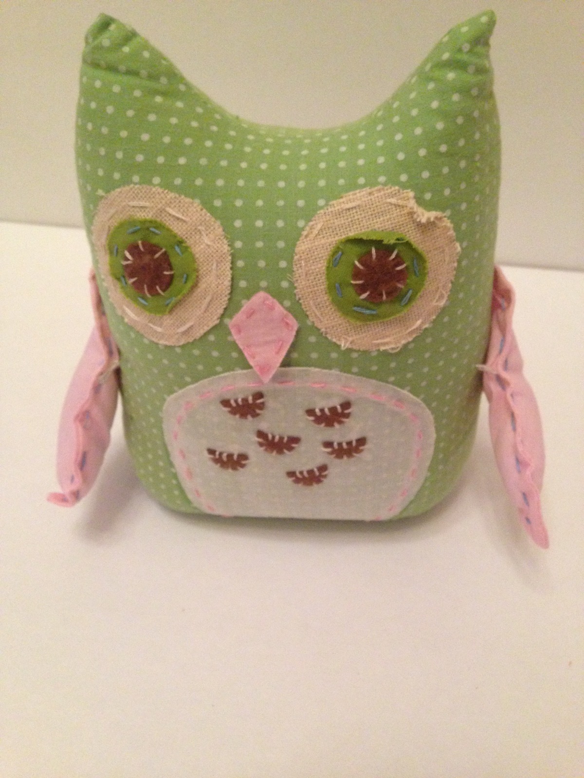Pottery Barn Kids Owl Book End Retired Plush Soft For Sale Online