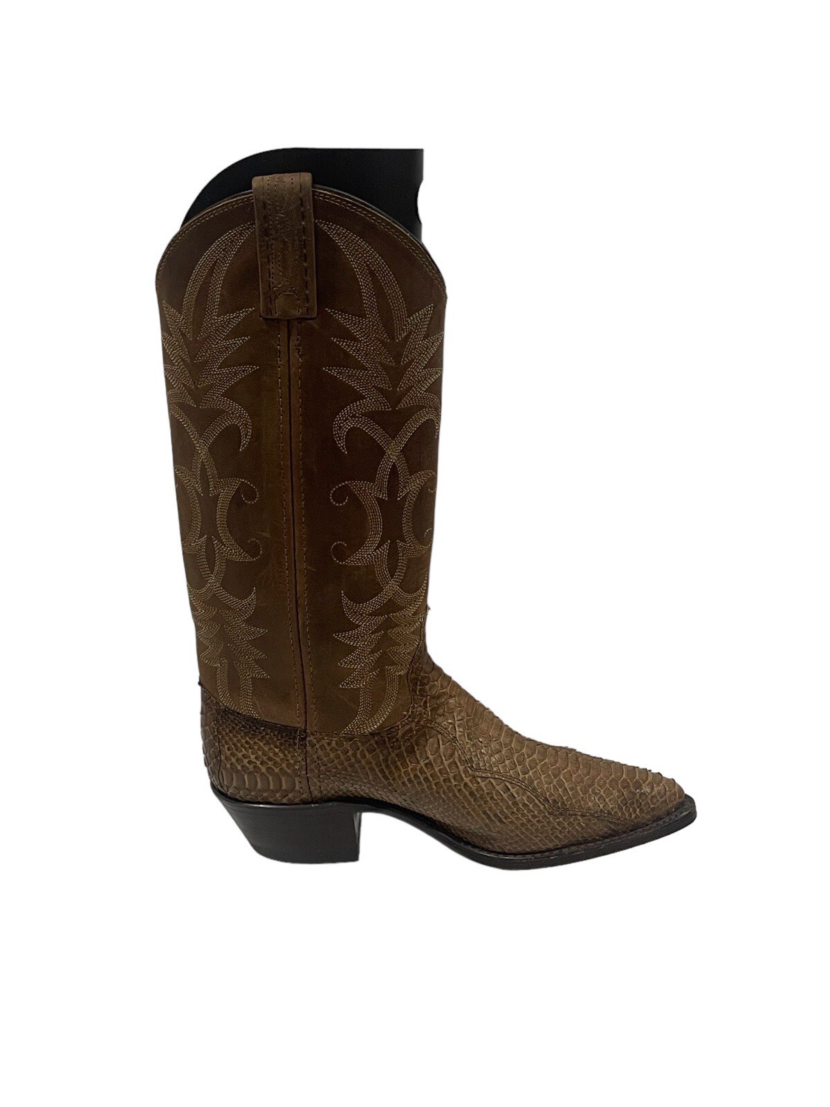 Dan Post Genuine Python Western Cowboy Exotic Boo… - image 9