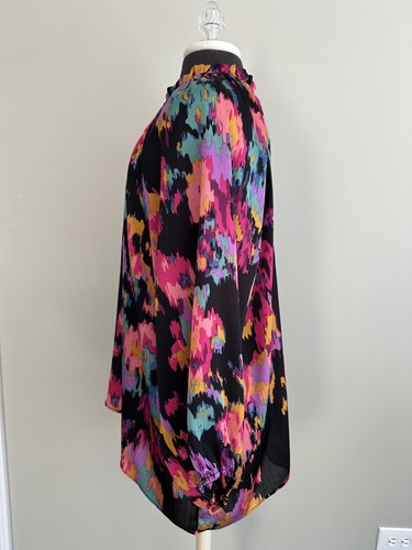 ee:some Womens Blouse Multicolor Relaxed Spring Colors - Picture 2 of 8
