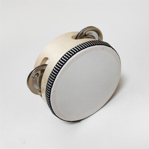 with Metal Jingles Tambourine Drum Round Percussion Educational Toys Children - Picture 9 of 12