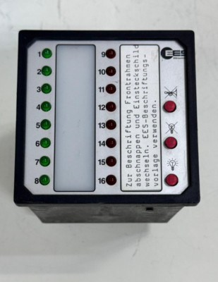 EES LSM8/8 A-1 Interference Controller   125V DC, 8-Channel Module