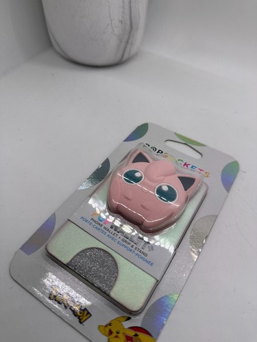 Popsockets Pokémon PopWallet + portfel telefoniczny "JIGGLYPUFF", uchwyt i stojak, zapieczętowany - Zdjęcie 2 z 3