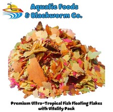 Ultra-Tropical Mix Premium Fish Flakes with V-Pack by Zeigler