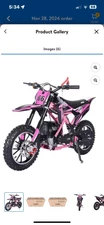 X-PRO Hawk 40cc Mini Dirt Bike Gas Powered 4 Stroke Kids Pit Bike Pull Start