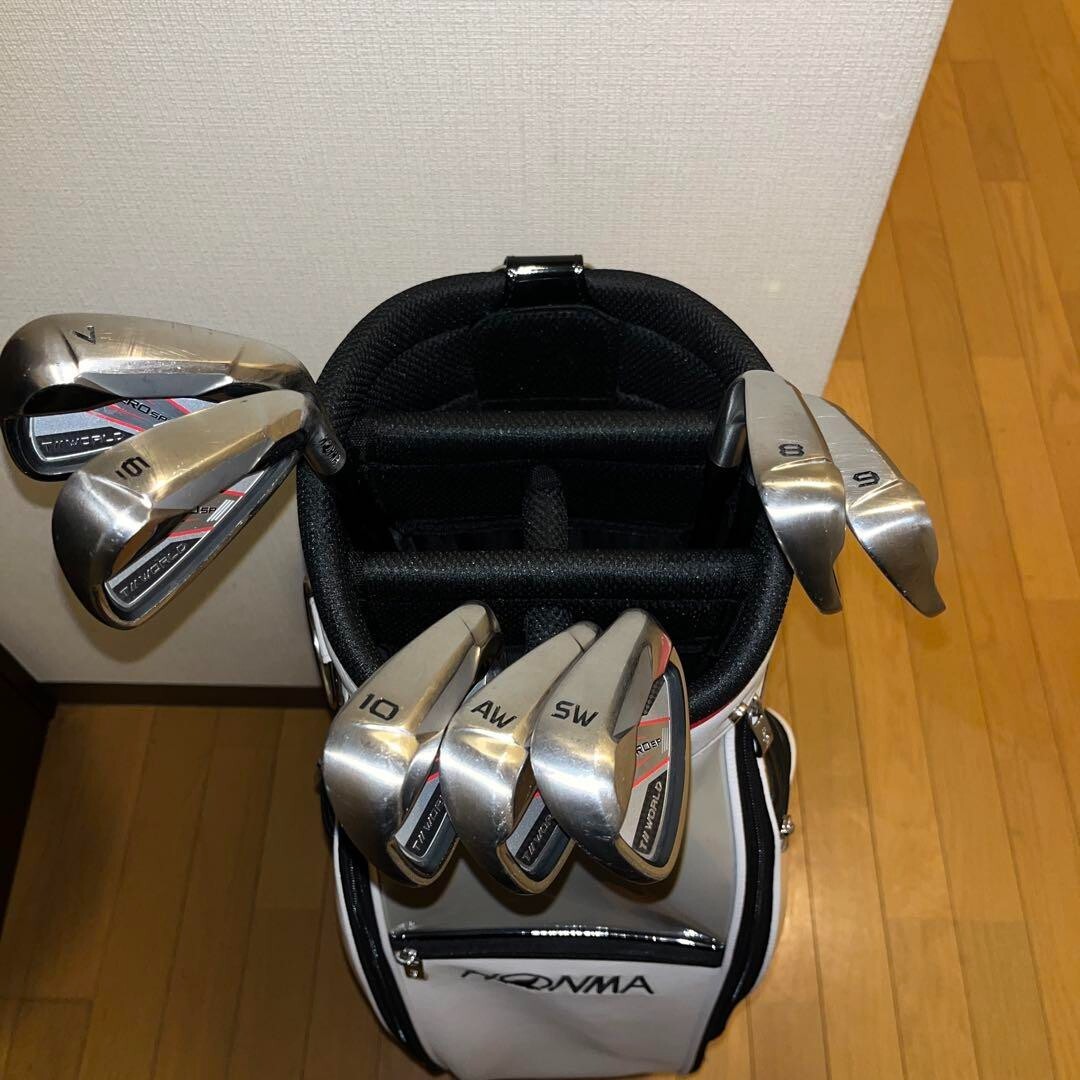 Honma Tour World Zero Sp Iron Set 7pcs 6-10+Aw,Sw VIZARD Flex R RH