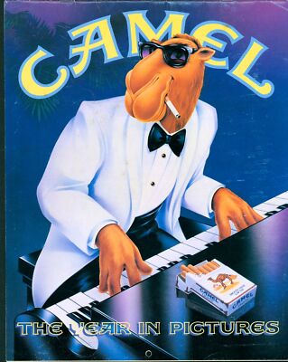 1992 Joe Camel Cigarettes Year In Pictures Wall Calendar R J Reynolds Tobacco