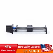 200mm Linear Guide Rail CNC Slide Stage Actuator Ball Screw Motion 23 Nema Motor