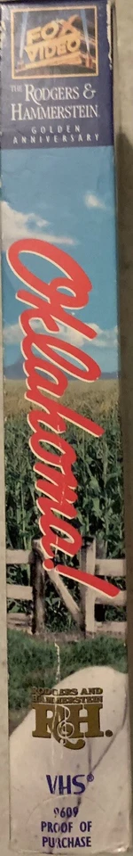 Oklahoma Rodgers Hammerstein Golden Anniversary Edition Movie VHS Tape GOOD 1955 - Image 3 of 4