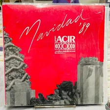 NAVIDAD '89 GRUPO ACIR FEAT. MIJARES / ROXETTE / TATIANA -1989 MEXICAN LP POP 80