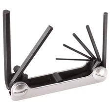 Folding Hex Key Set, 7-Key, Metric Sizes