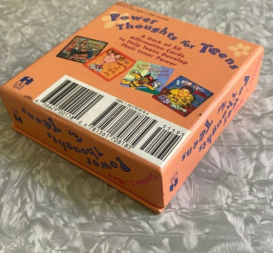 Louise L Hay Power Thoughts For Teens 50-Card Deck H Life Styles In Box  2001 9781561708185 | eBay