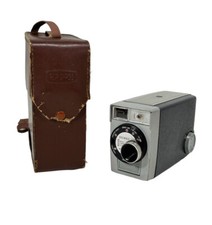 Vintage Kodak Brownie 8  8mm Movie Camera with f/2.7 Lens  Made in England