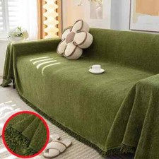 Cream Style Chenille Sofa Towel Universal Anti-Cat Washable Sofa Seat Protector