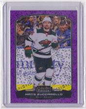 2022-23 O-PEE-CHEE PLATINUM VIOLET PIXELS PARALLEL /299 MATS ZUCCARELLO #33 WILD