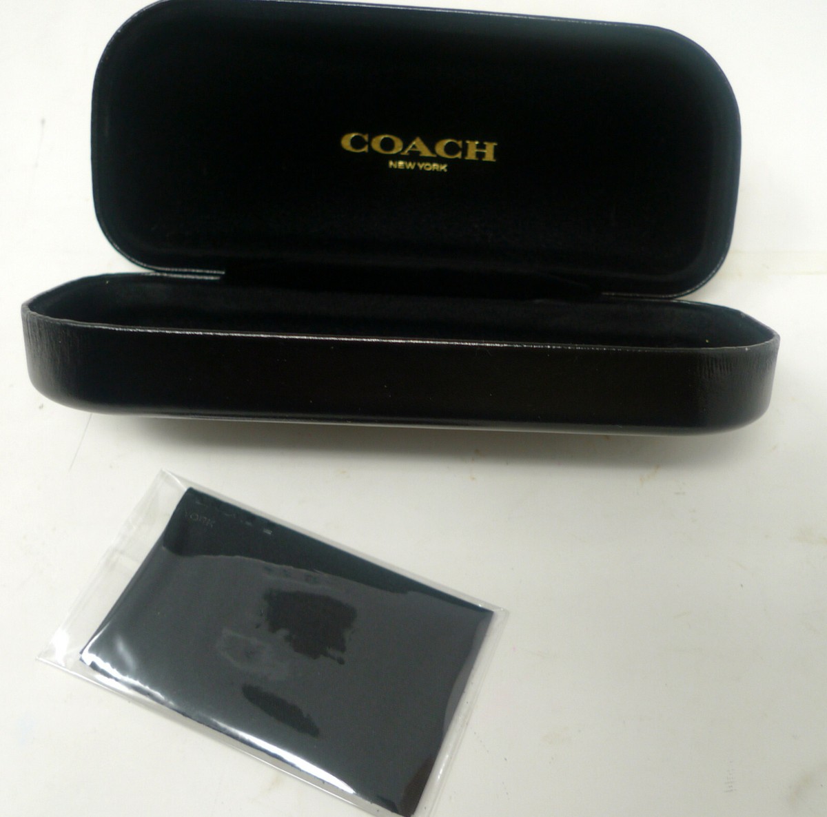 Coach Women\'s Glasses, Case, Cloth Coach Brand Sun Or Eyeglasses Case With Coach Brand Cloth | eBay main image 2