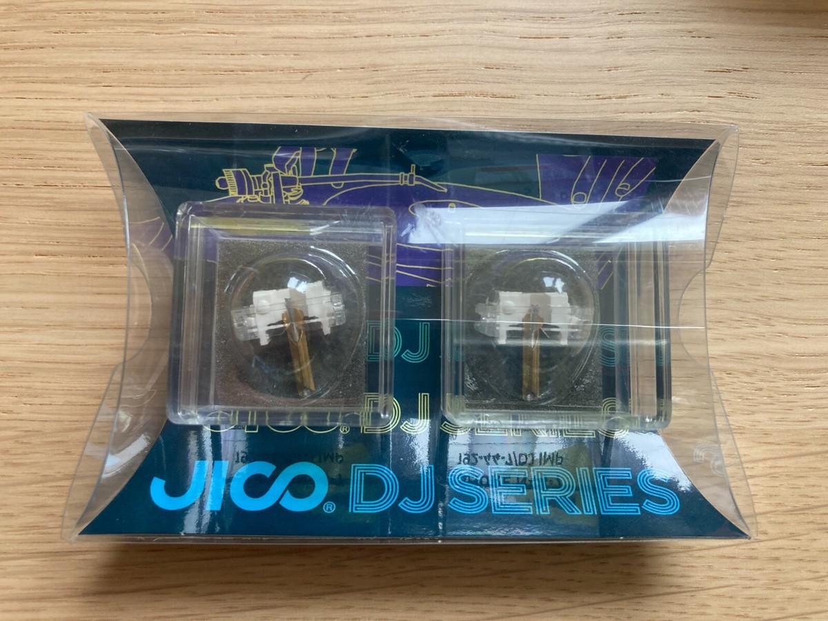 JICO SHURE N44-7 / DJ IMP 2-piece replacement record needle round
