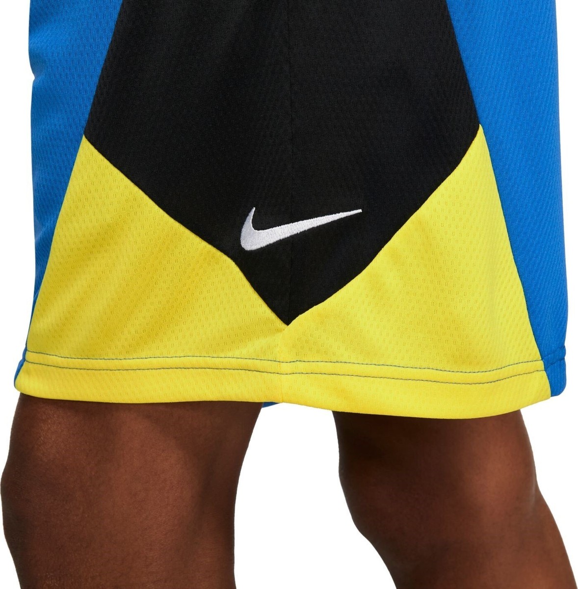 Nike Dri-FIT Rival Basketball Shorts Signal Blue/Yellow/Black