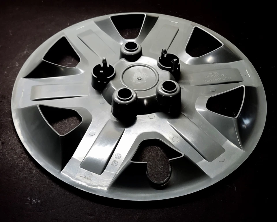 One Wheel Cover Hubcap Fits 2008-2013 Dodge Caravan 16" Silver Bolt On Foto 3 de 4