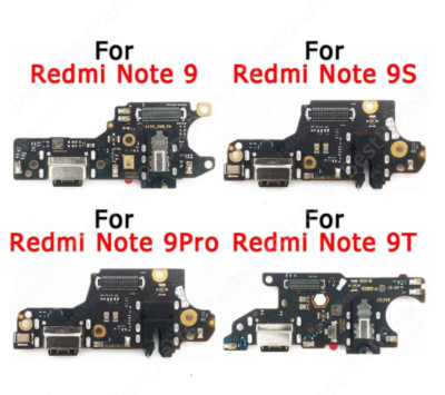 Charging Port Usb Connector Flex Cable Plate For Xiaomi Redmi Note 9T 9 Pro 9S 