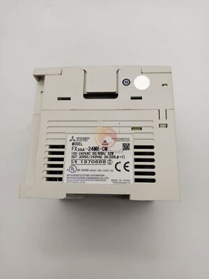 ONE Used Mitsubishi PLC programmable controller FX3GA-24MR-CM