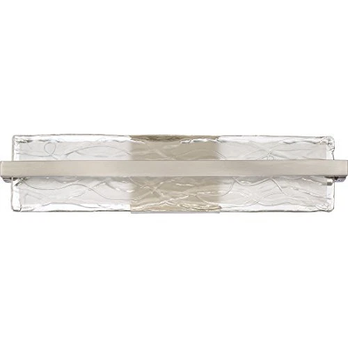 Quoizel PCGL8522BN Platinum Collection Glacial Bath Light in Brushed Nickel - Picture 2 of 7
