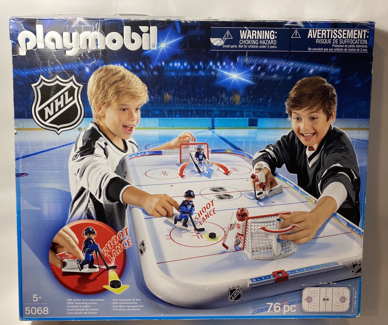playmobil hockey rink