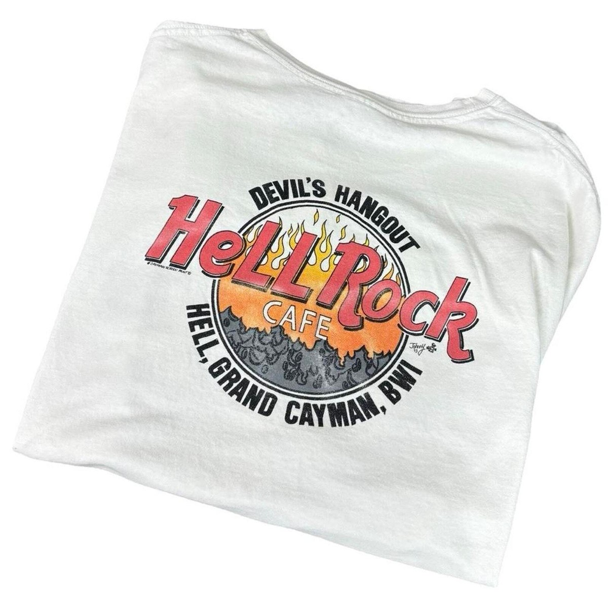 90s Hell Graphic T-shirt | eBay