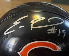 Eddie Royal Signed Chicago Bears Football Mini Helmet Autographed