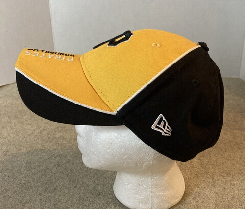 Gorra de béisbol negra amarilla de los Piratas de Pittsburgh New Era 9Forty - Imagen 4 de 9