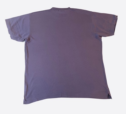 Unisex Racing Green Short Sleeve Top T-shirt Size M Purple - Picture 3 of 8