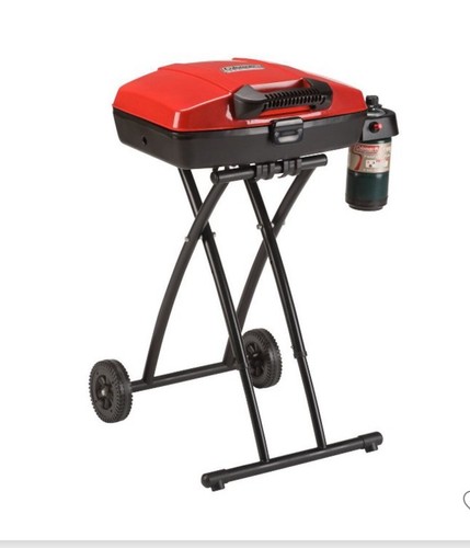 Coleman Grill 12.87"x18.37"x27.75" Sportster Portable Propane Cast Iron 1-Burner