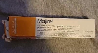 L'Oreal Professionnel Majirel Permanent Creme Color 1.7 oz Shade 6.34 6GC
