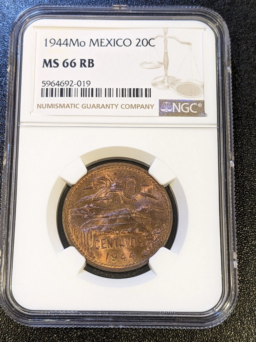 MS 66 Graded 1944 Year Mexican Coins for sale | eBay