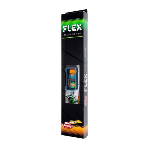 Berkley Flex Trout Starter Combo 2,10m/1-10g Forellenangelset Canne Rôle Schnu - Photo 2/5