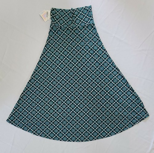 Lularoe Simply Comfortable Multicolor Floral Print Maxi Skirt/ Dress Size S NWT - Picture 6 of 12