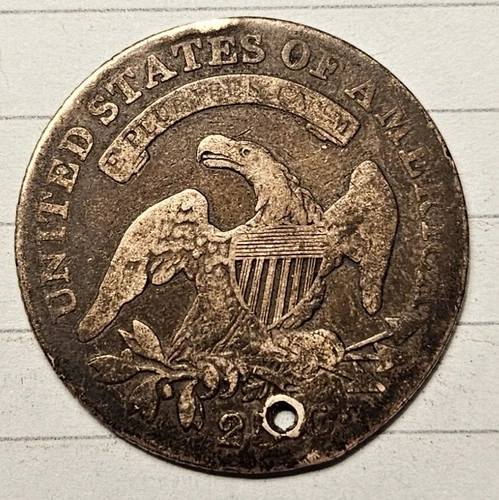 1821 Capped Bust Quarter — photo from another recent sale