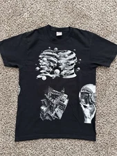 Supreme MC Escher Collage Tee Black Size Medium SS17
