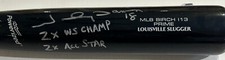 Johnny Damon Signed & Inscribed Game Model Bat