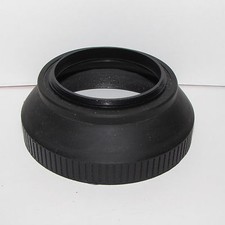 Used 58mm Collapsible Rubber Lens Hood vintage generic S113015