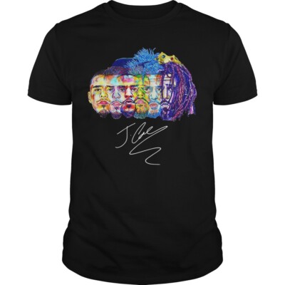 J  Cole Evolution of J Cole Black  T-Shirt Unisex All sizes S-5XL 3F286