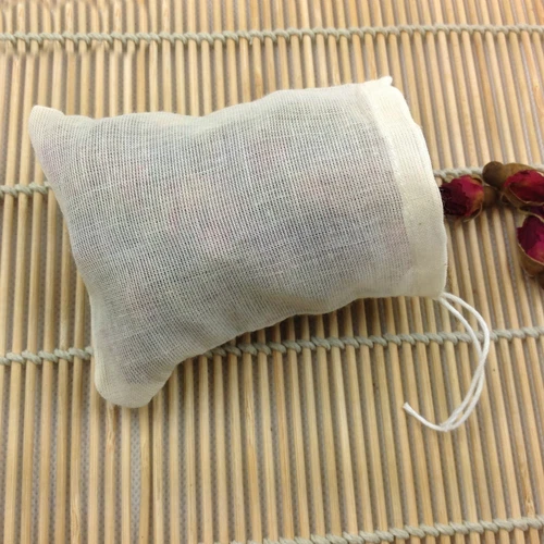 20/50/100 Pack 4x6inch Natural Cotton Muslin Drawstring Bags Spice Herb Tea Soap - Picture 7 of 10