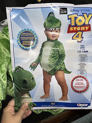 Child's Disney Toy Story Rex Costume