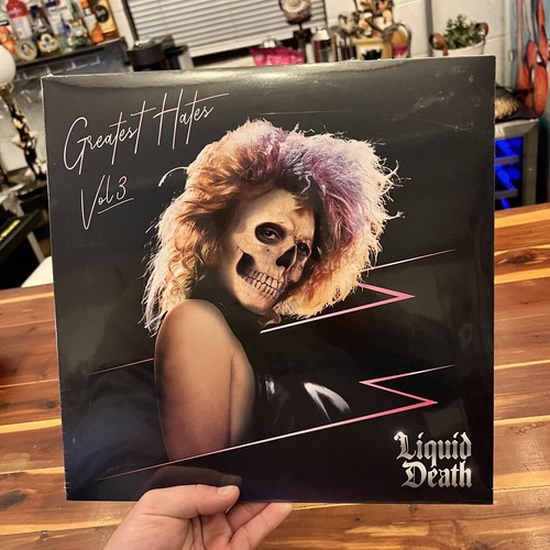 2023 Liquid Death Greatest Hates Vol 3 Limited Edition Pink Colored